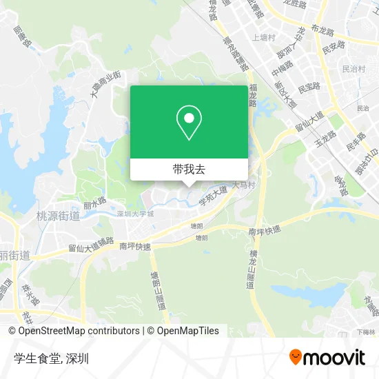 学生食堂地图