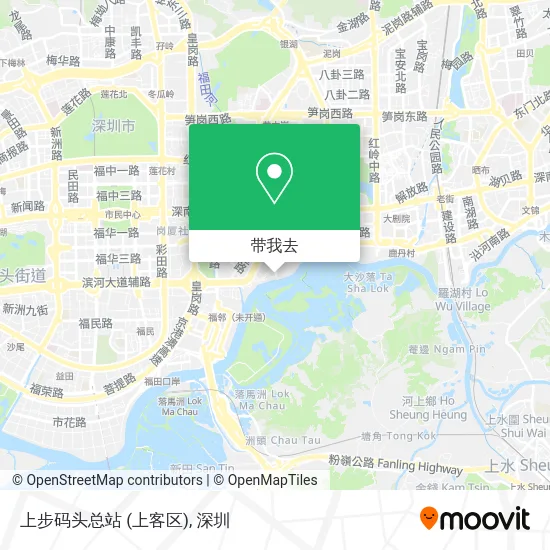 上步码头总站 (上客区)地图