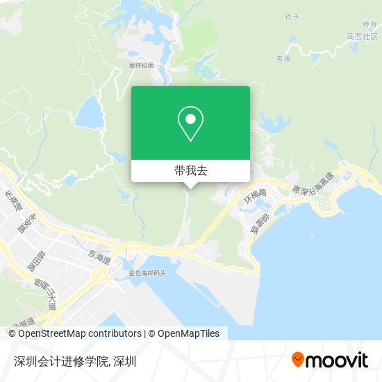 深圳会计进修学院地图