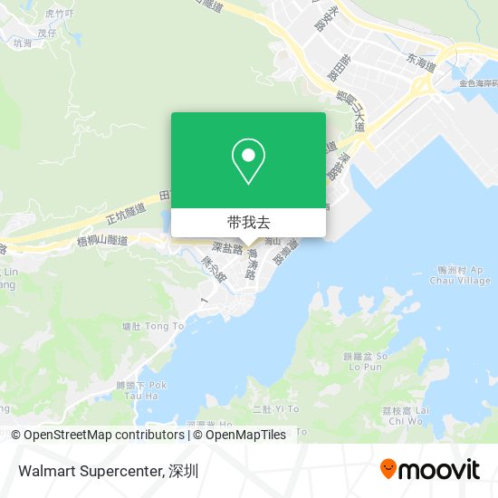 Walmart Supercenter地图