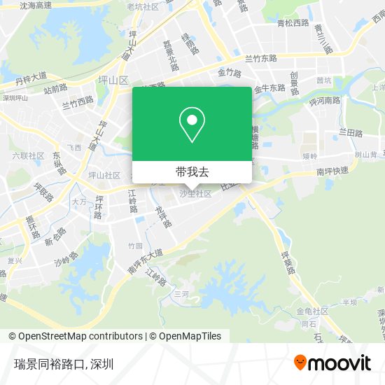 瑞景同裕路口地图