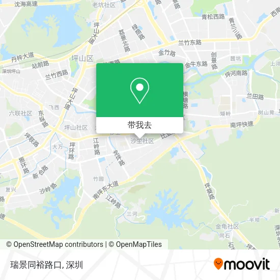 瑞景同裕路口地图