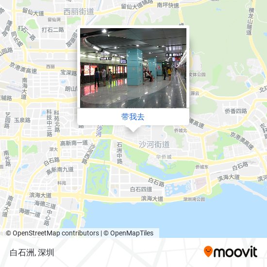 白石洲地图