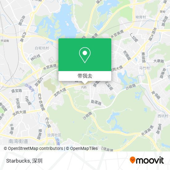 Starbucks地图
