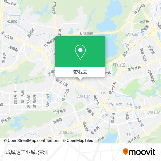 成城达工业城地图