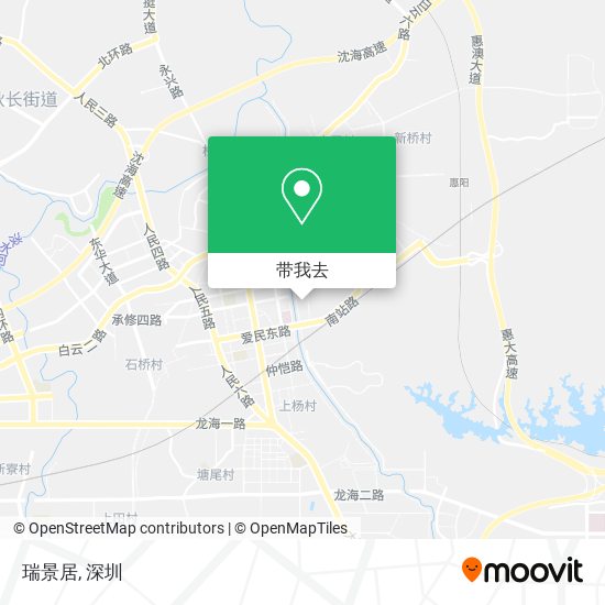 瑞景居地图