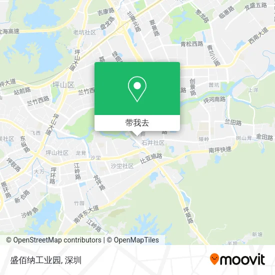 盛佰纳工业园地图