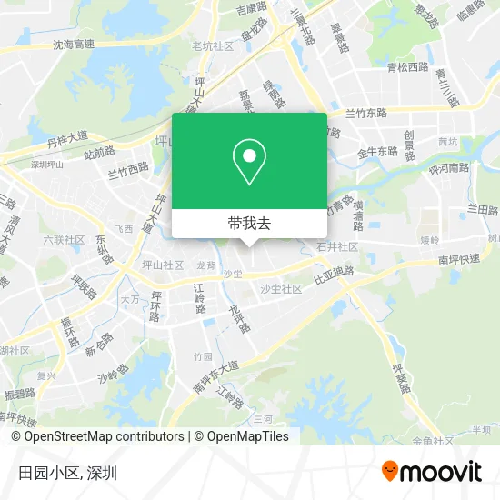 田园小区地图