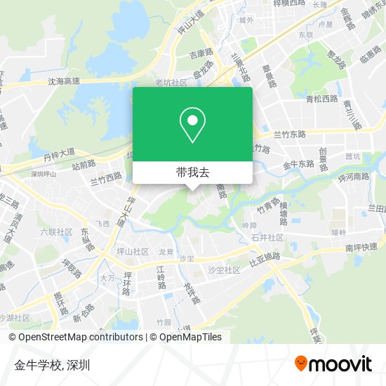 金牛学校地图