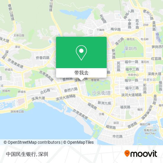 中国民生银行地图