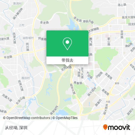 从径坳地图