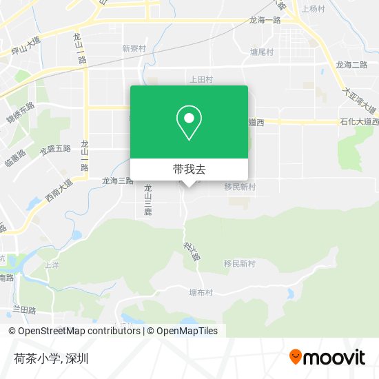 荷茶小学地图