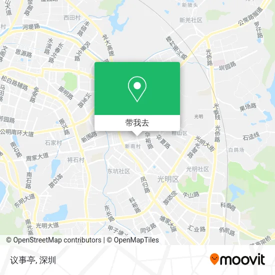 议事亭地图
