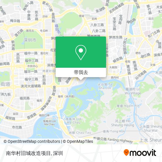 南华村旧城改造项目地图