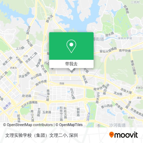文理实验学校（集团）文理二小地图