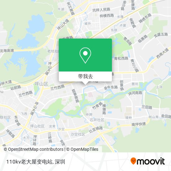 110kv老大屋变电站地图