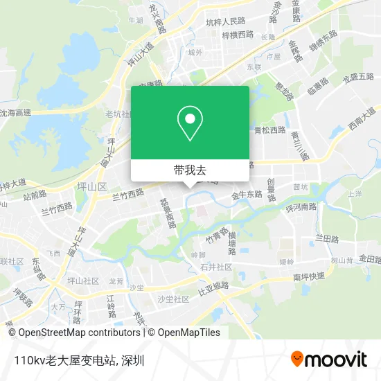 110kv老大屋变电站地图