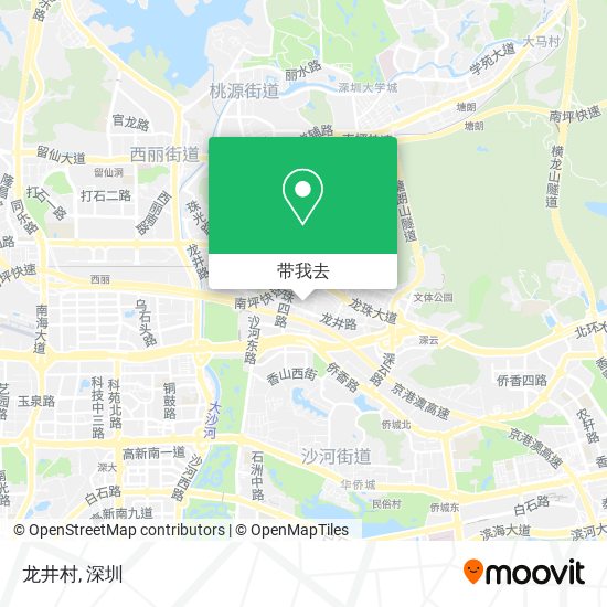 龙井村地图