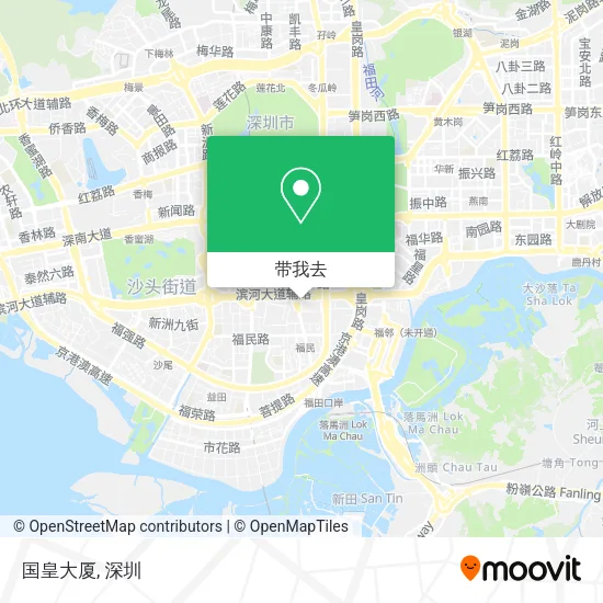 国皇大厦地图