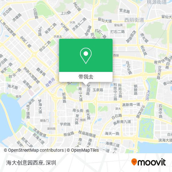 海大创意园西座地图