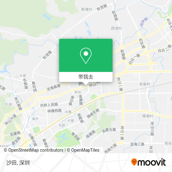 沙田地图