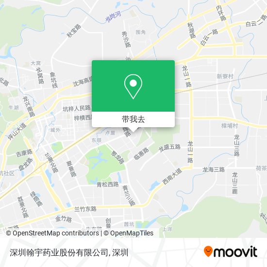 深圳翰宇药业股份有限公司地图