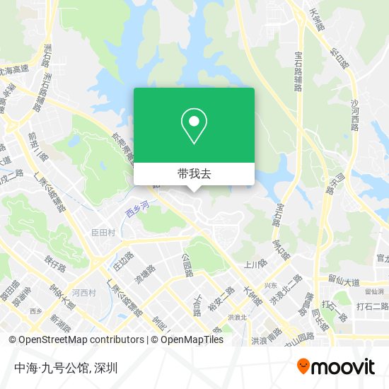 中海·九号公馆地图