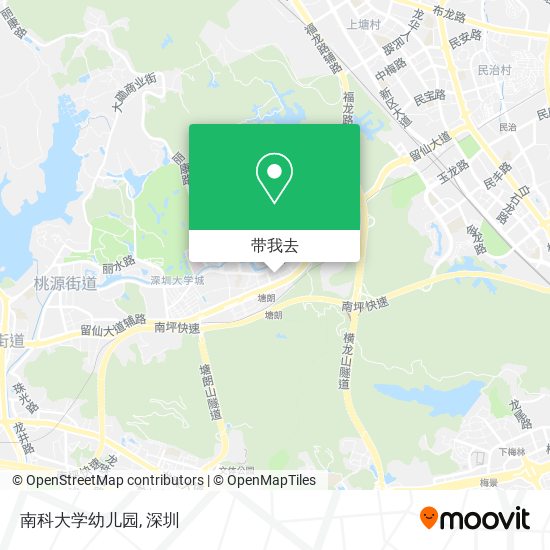 南科大学幼儿园地图