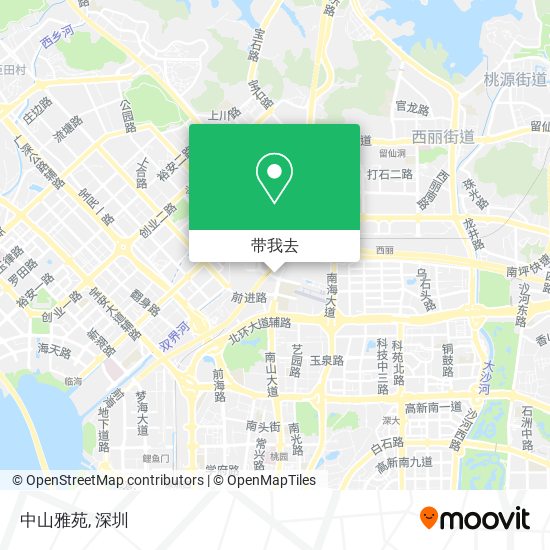 中山雅苑地图