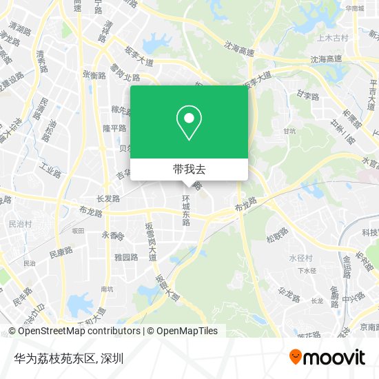 华为荔枝苑东区地图