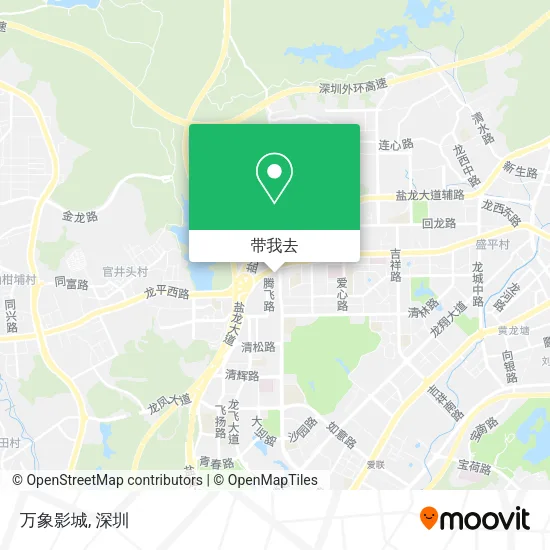 万象影城地图