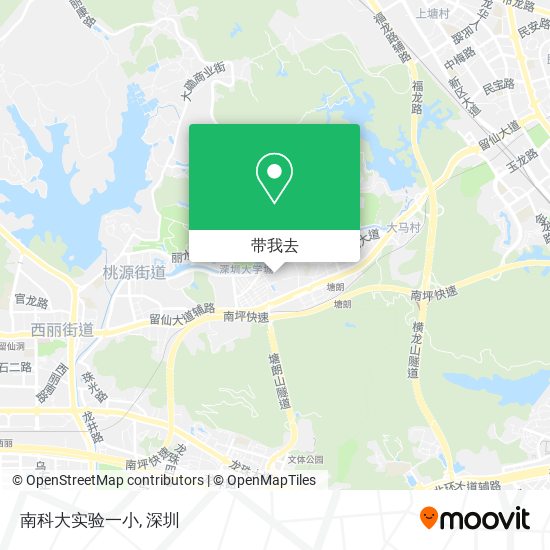 南科大实验一小地图
