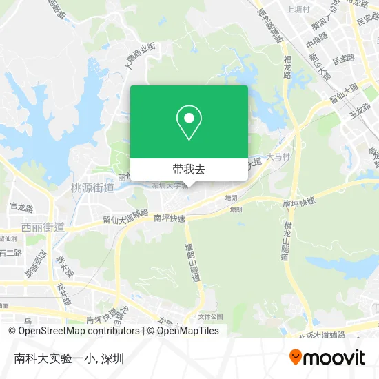 南科大实验一小地图