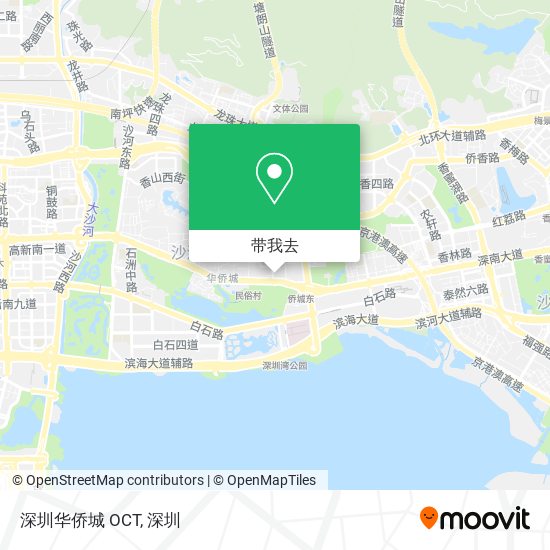 深圳华侨城 OCT地图
