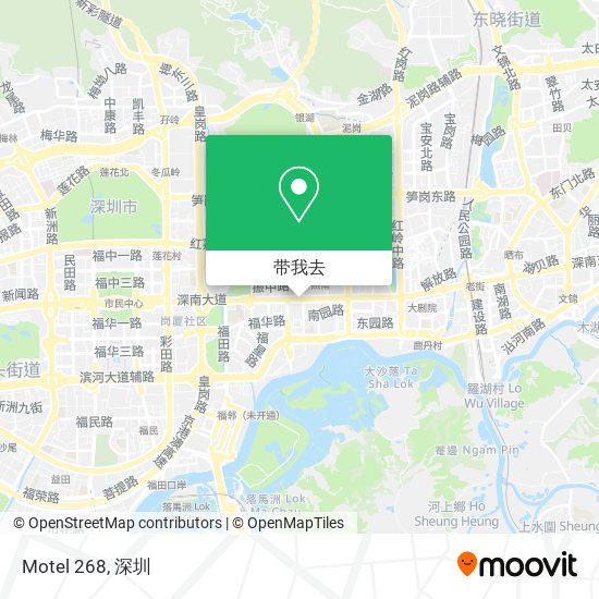 Motel 268地图