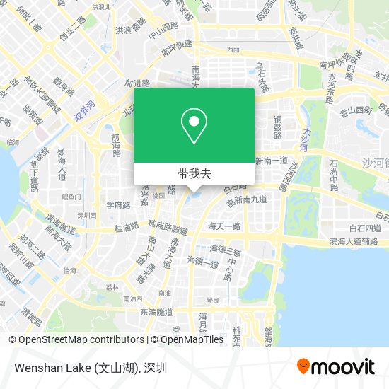 Wenshan Lake (文山湖)地图