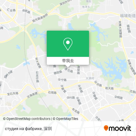 студия на фабрике地图