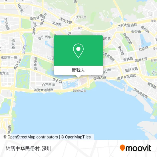 锦绣中华民俗村地图