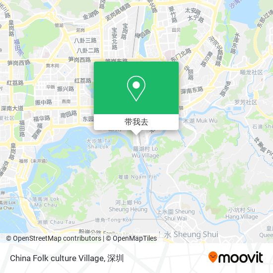 China Folk culture Village地图