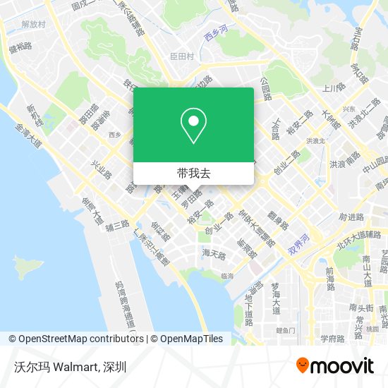 沃尔玛 Walmart地图