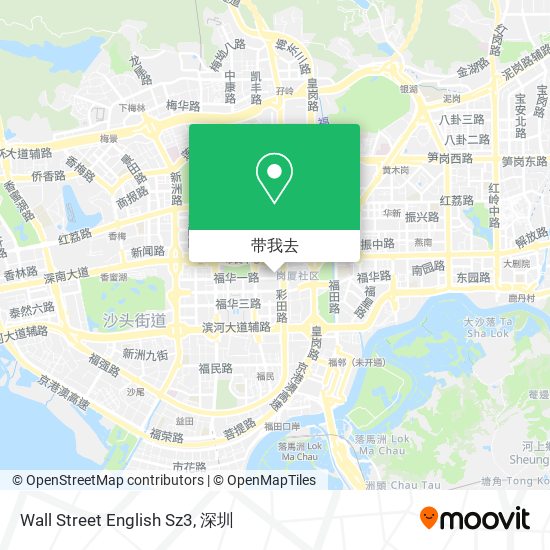Wall Street English Sz3地图
