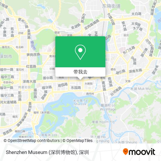 Shenzhen Museum (深圳博物馆)地图