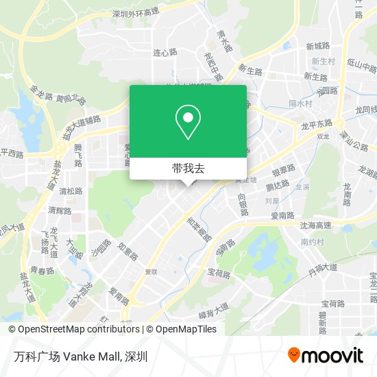万科广场 Vanke Mall地图