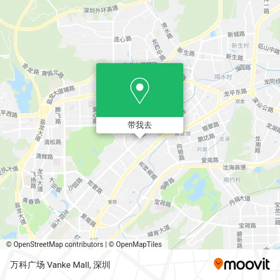万科广场 Vanke Mall地图