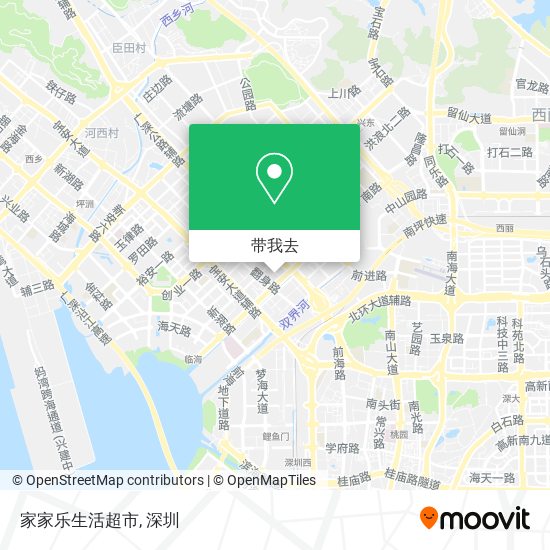 家家乐生活超市地图