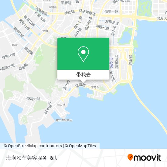 海润泆车美容服务地图