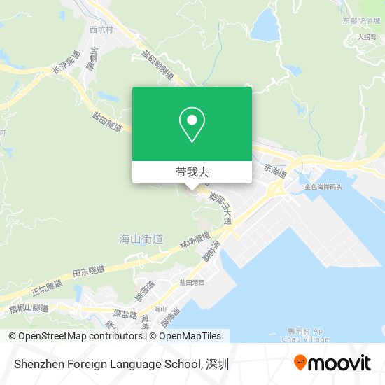 Shenzhen Foreign Language School地图