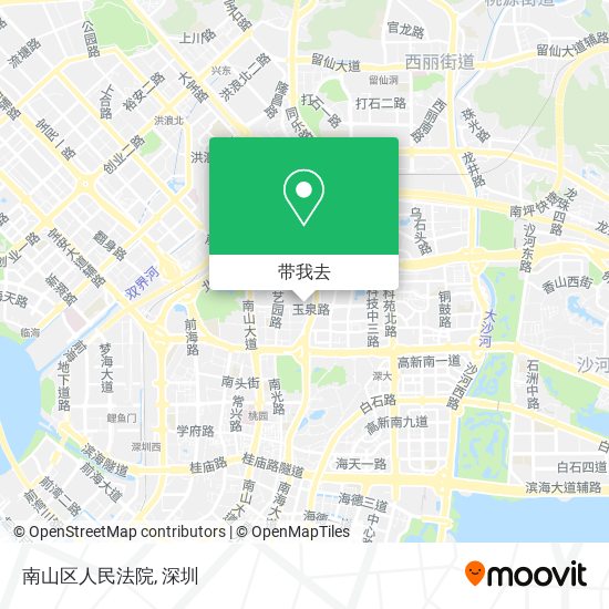 南山区人民法院地图
