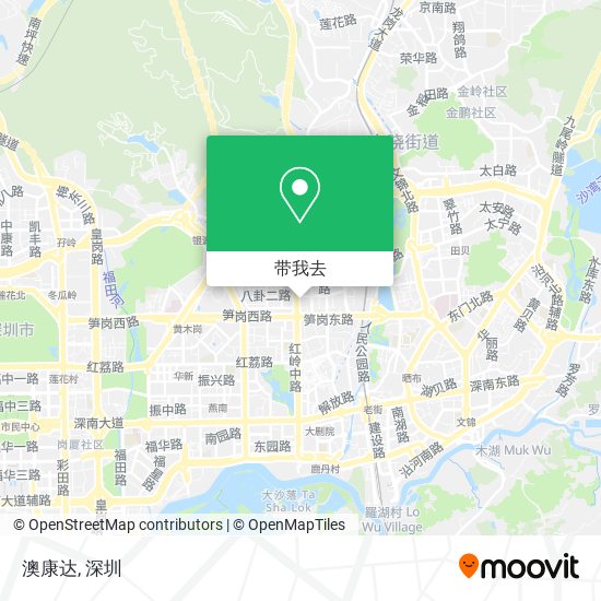 澳康达地图