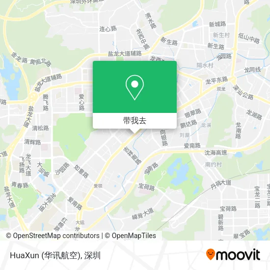 HuaXun (华讯航空)地图